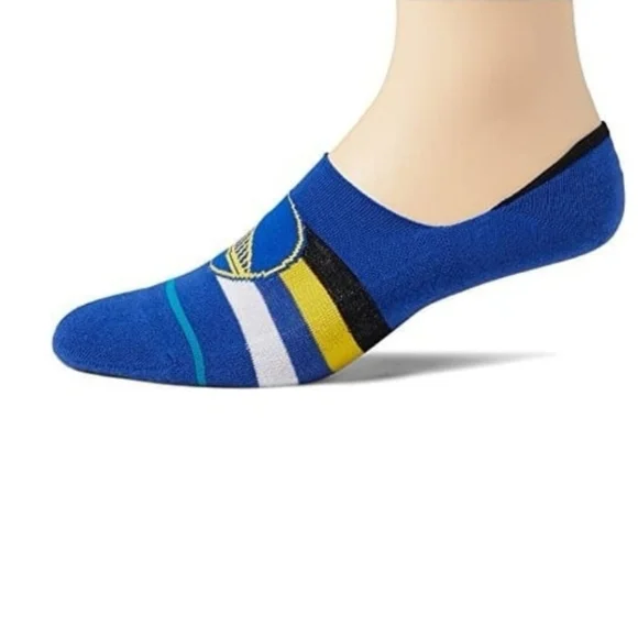 NWT Men's Golden State Warriors Stance No-Show Socks - Picture 3 of 5